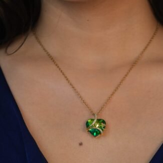 Green Heart Pendant