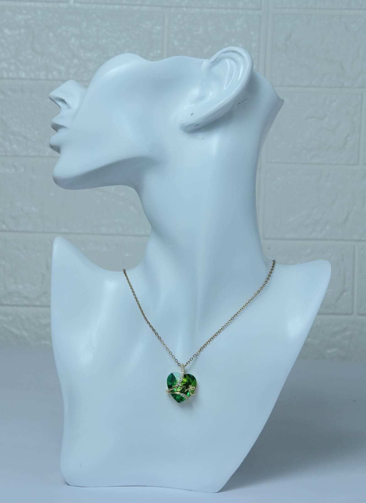Green Heart Pendant